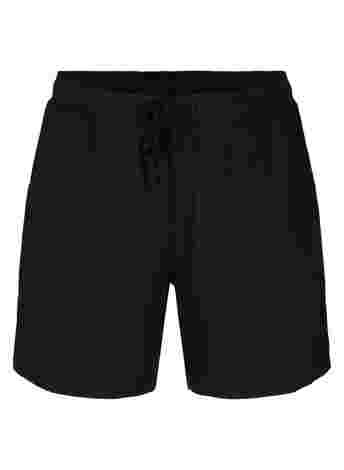 Shorts aus Rippqualität mit Taschen