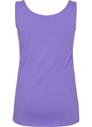 Einfarbiges basic Top aus Baumwolle, Ultra Violet, Packshot image number 1