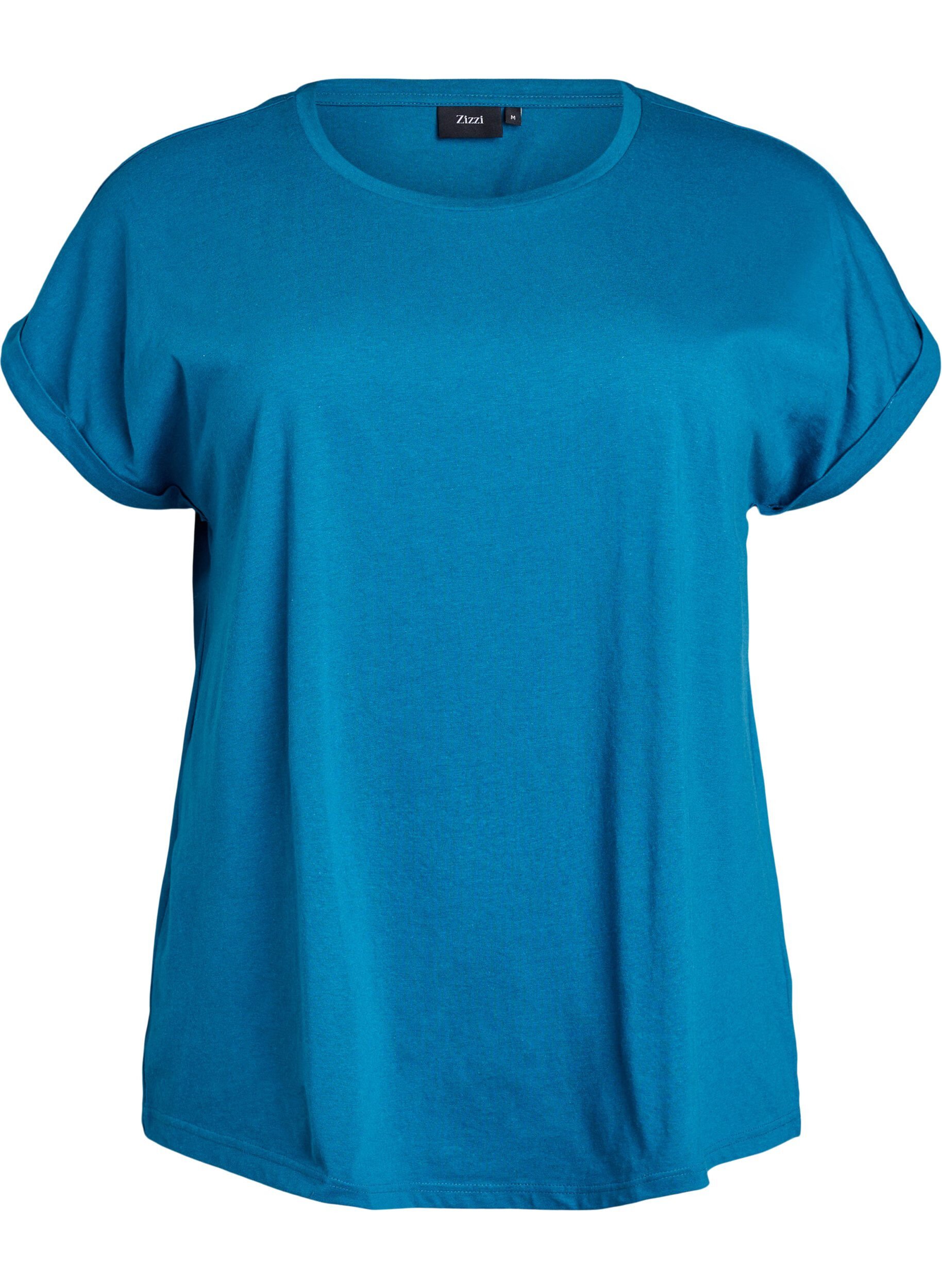 Kurz&auml;rmeliges T-Shirt aus einer Baumwollmischung