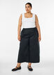 Culotte mit Gummizugbund und weiten Beinen, Schwarz, Model image number 0