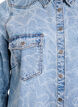 Jeanskleid mit Herzmuster, Blau, Packshot image number 2