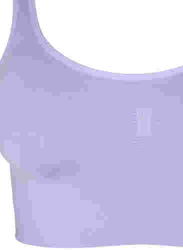 Weicher BH ohne Wattierung, Lavender, Packshot image number 2