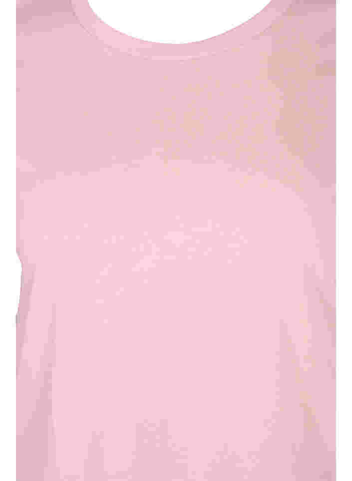 Basic-T-Shirt aus Baumwolle, Zephyr, Packshot image number 2