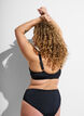 B&uuml;gel-Bikini Top mit starkem Halt, Schwarz, Model image number 2