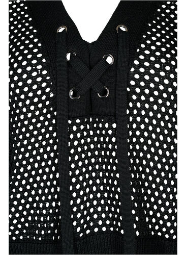 Pullover mit Muster, Black, Packshot image number 2