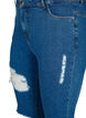 Eng anliegende Jeans mit Schlitzen, Blue denim, Packshot image number 2