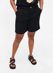 Bermuda-Shorts mit hoher Taille, Black, Model image number 2