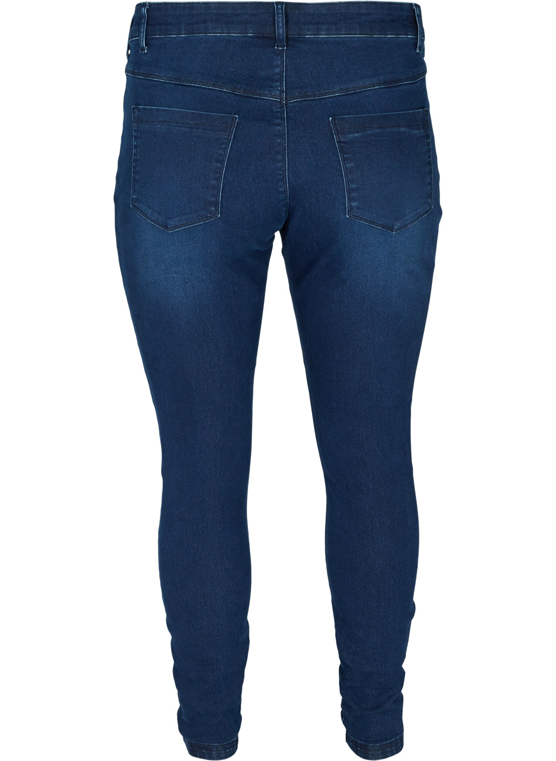 Zizzi Jeggings aus Baumwollmischung, Blau, Packshot image number 1