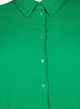Hemd mit Kragen aus Baumwoll-Musselin, Jolly Green, Packshot image number 2