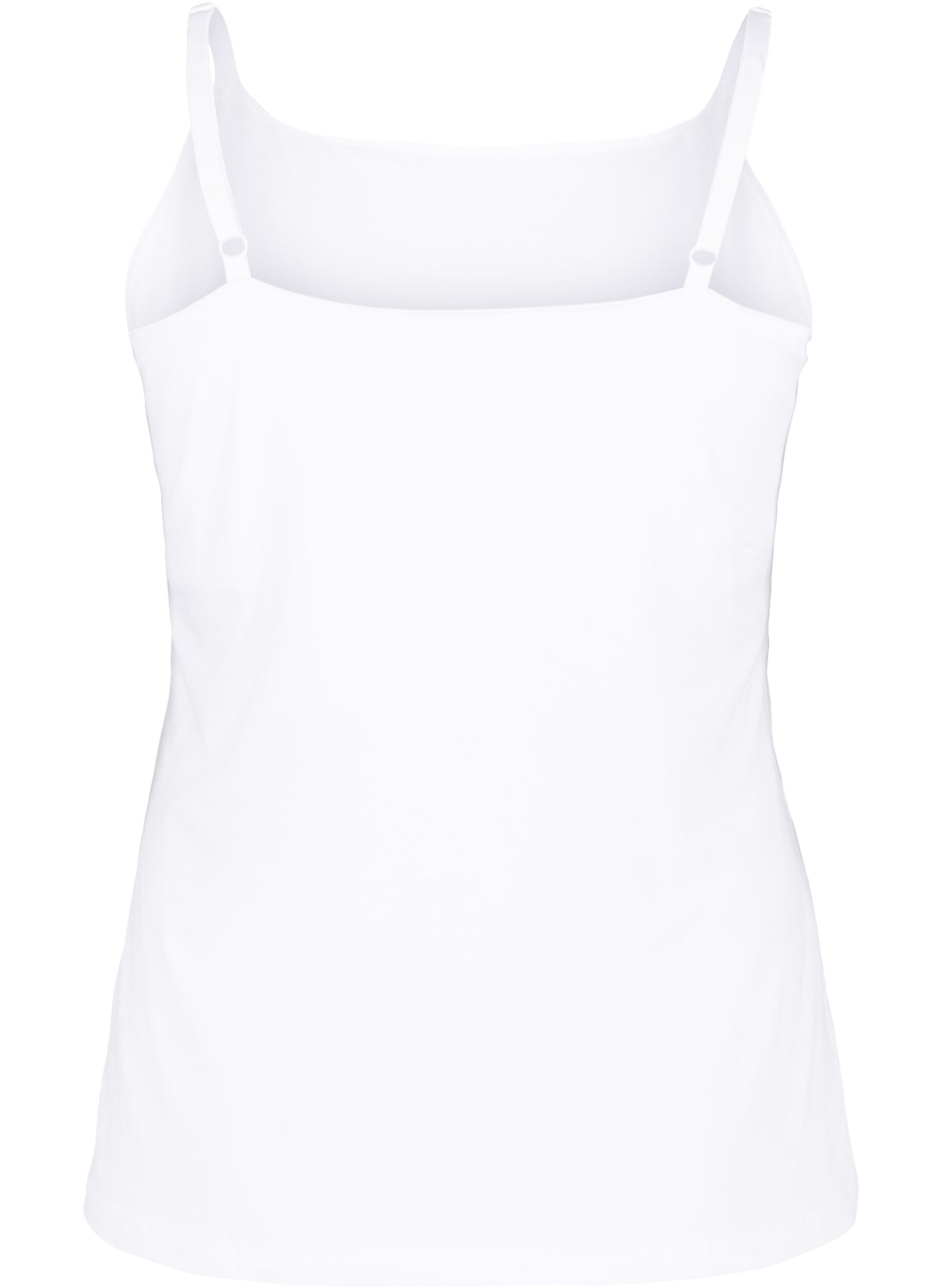 Zizzi Schwangerschafts-Top mit Stillfunktion, White, Packshot image number 1