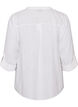 Bluse aus Baumwollmusselin mit Lochstickerei, Wei&szlig;, Packshot image number 1