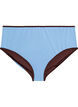 Wende-Bikinihose mit normaler Taillenh&ouml;he, Braun, Packshot image number 3