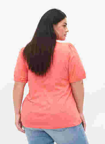 T-Shirt aus Baumwolle mit 2/4-Ärmeln, Dubarry, Model image number 1