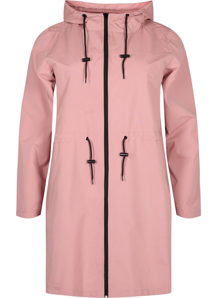 FLASH - Wasserabweisender Parka mit Kapuze, Ash Rose, Packshot image number 0