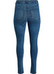 Amy Super Slim Fit Jeans mit hoher Taille, Blau, Packshot image number 1