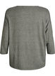 Bluse aus Jersey mit 3/4-&Auml;rmeln, Gr&uuml;n, Packshot image number 1