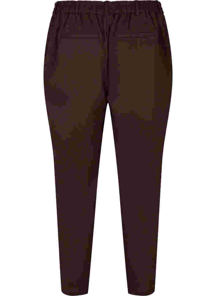 Cropped Hose mit Taschen und verstellbaren Schnüren, Coffee Bean, Packshot image number 1