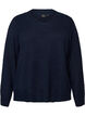 Pullover mit V-Ausschnitt, Blau, Packshot image number 0