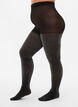 Glitzer Strumpfhose in 50 DEN, Schwarz, Model image number 0
