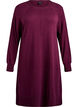 Strickkleid mit Raglan&auml;rmeln und Mittelnaht, Rot, Packshot image number 0