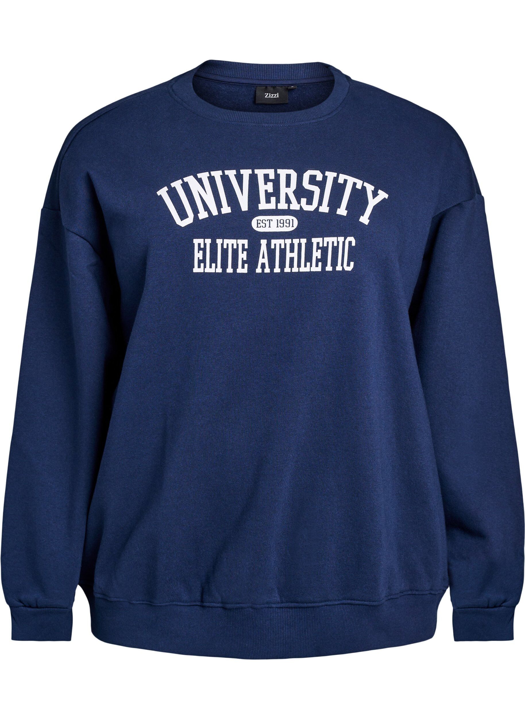 Sweatshirt mit Textaufdruck