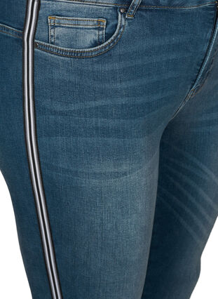 Amy Jeans , Dark Blue Denim, Packshot image number 2