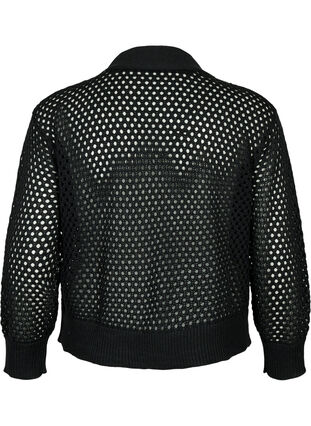 Pullover mit Muster, Black, Packshot image number 1