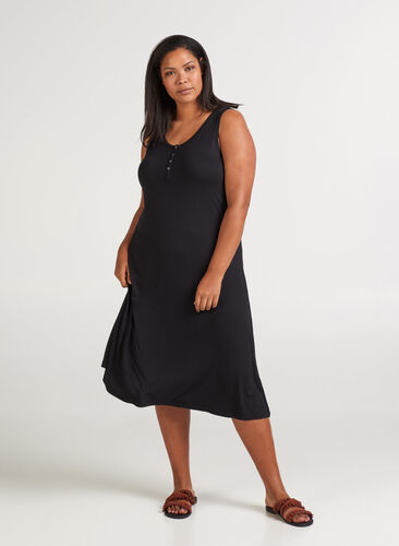 Kleid, Black, Model image number 0