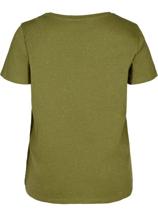 T-Shirt mit V-Ausschnitt, Green, Packshot image number 1