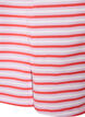 Langes oversized T-Shirt aus Bio-Baumwolle mit Streifen, Lila, Packshot image number 3