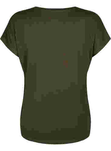 Kurzarm Trainingsshirt, Forest Night, Packshot image number 1