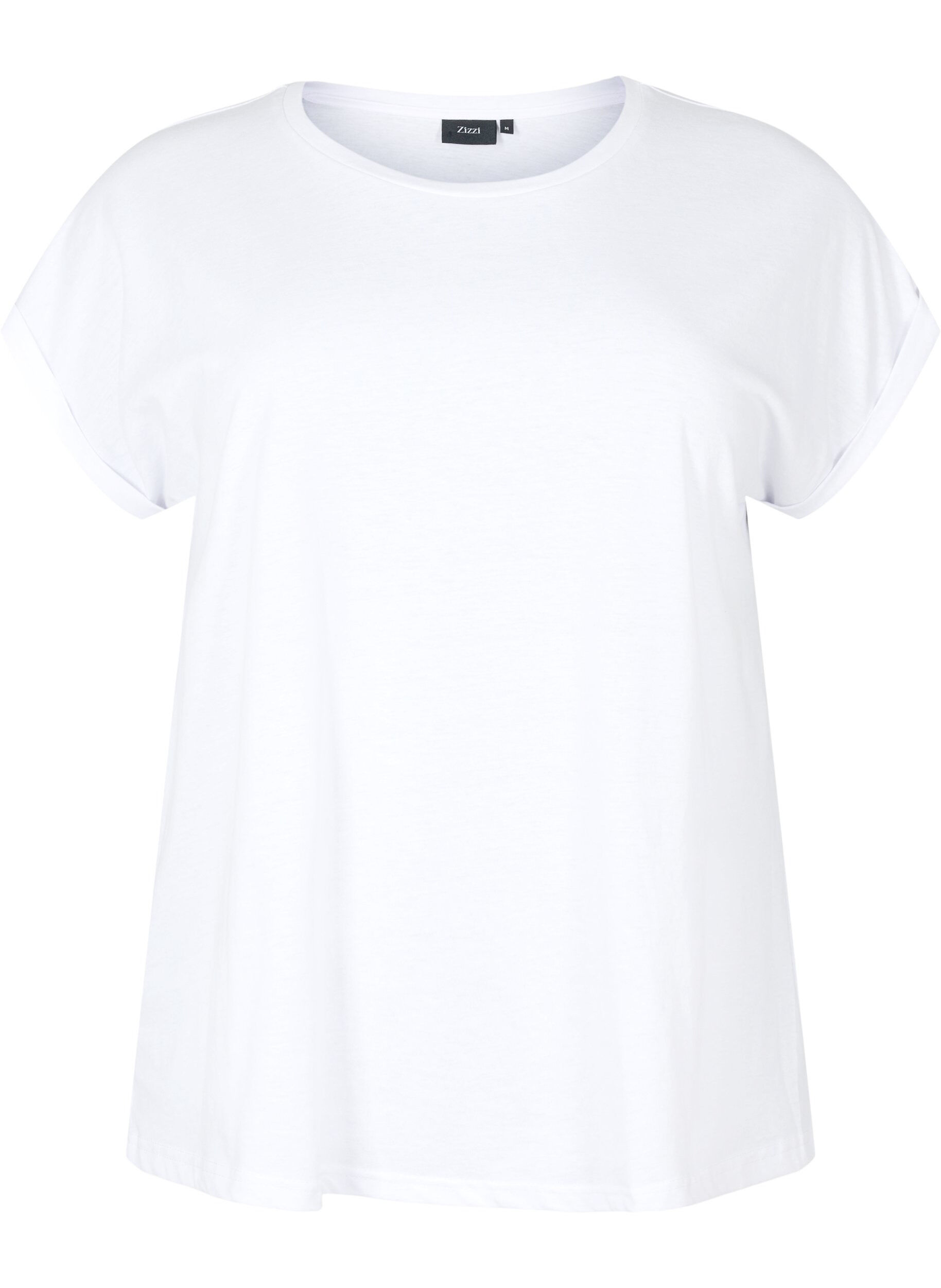 Kurz&auml;rmeliges T-Shirt aus einer Baumwollmischung
