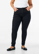 Hochtaillierte Super Slim Amy Jeans, Schwarz, Model image number 2
