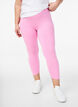 Basic 3/4-Leggings aus Viskose, Pink, Model image number 0