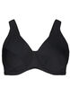 Bikinioberteil mit B&uuml;geln und voller Abdeckung, Schwarz, Packshot image number 0