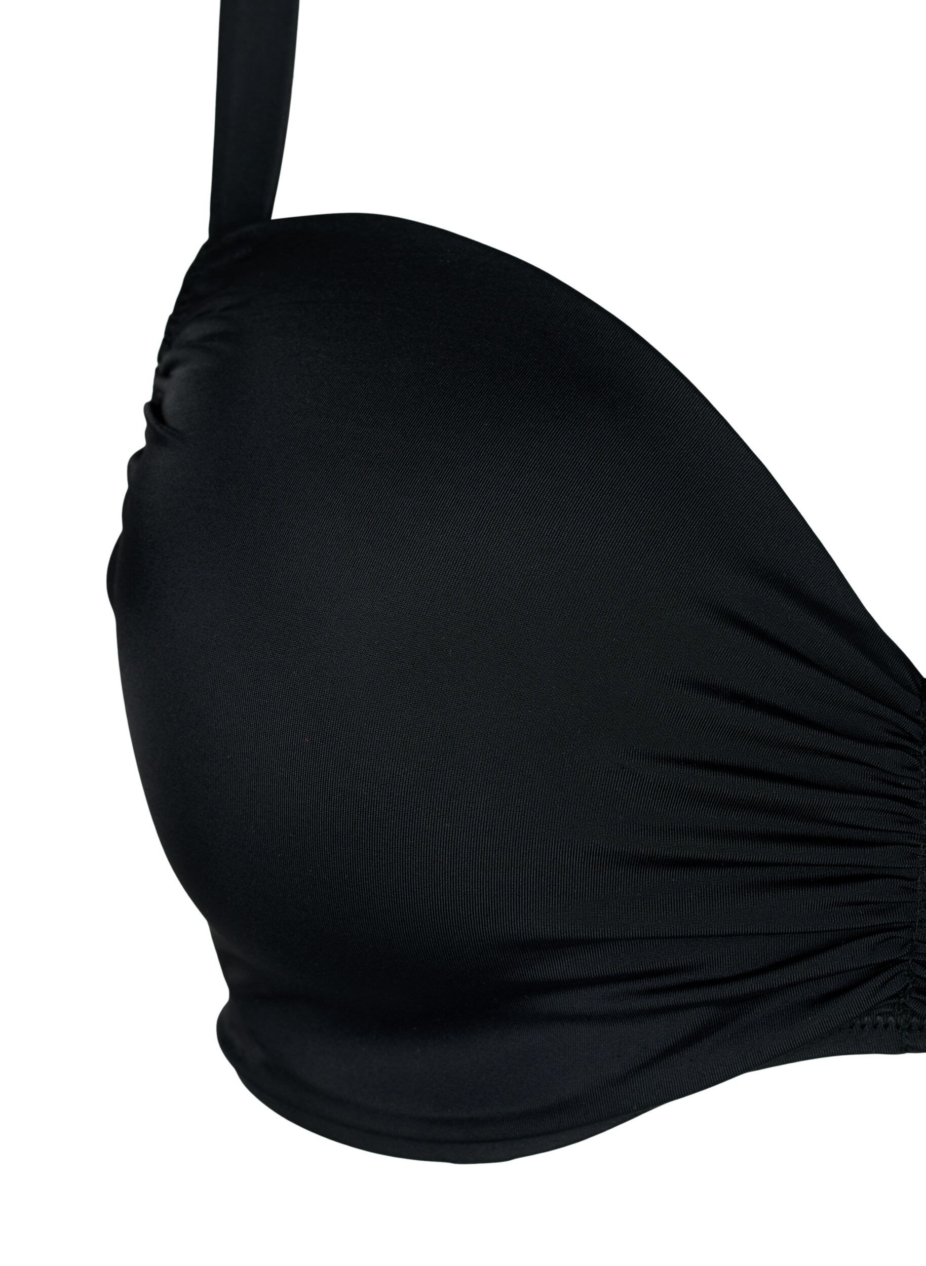 Zizzi Bikini-BH mit vorgeformten Cups, Black, Packshot image number 2
