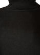 Rollkragenpullover mit lockerer Passform, Schwarz, Packshot image number 2