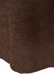 Locker gestrickter Pullover mit Rollkragen, Braun, Packshot image number 3