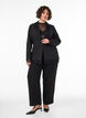 Blazer mit Spitzenbesatz, Schwarz, Model image number 1