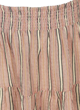 Kurzer Rock mit Streifen, Rose Smoke stripe, Packshot image number 2