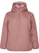 Leicht wattierte Jacke mit Rautensteppung, Rot, Packshot image number 0