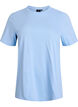 Basic T-Shirt aus Baumwolle mit Rundhalsausschnitt, Blau, Packshot image number 0