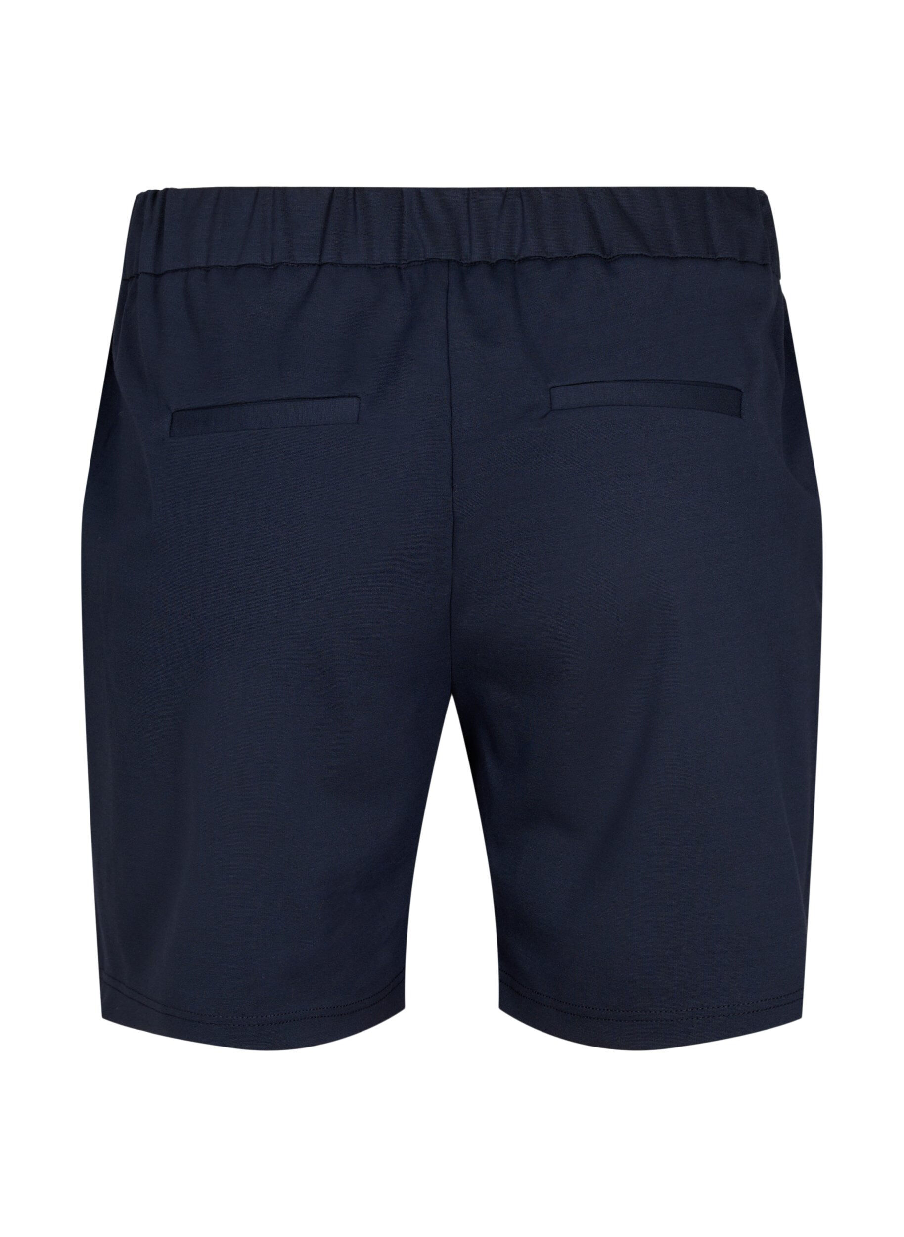 Zizzi Maddison Shorts mit normaler Passform, Night Sky, Packshot image number 1