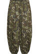 Ballonhose mit hoher Taille und Allover-Muster, Gr&uuml;n, Packshot image number 0