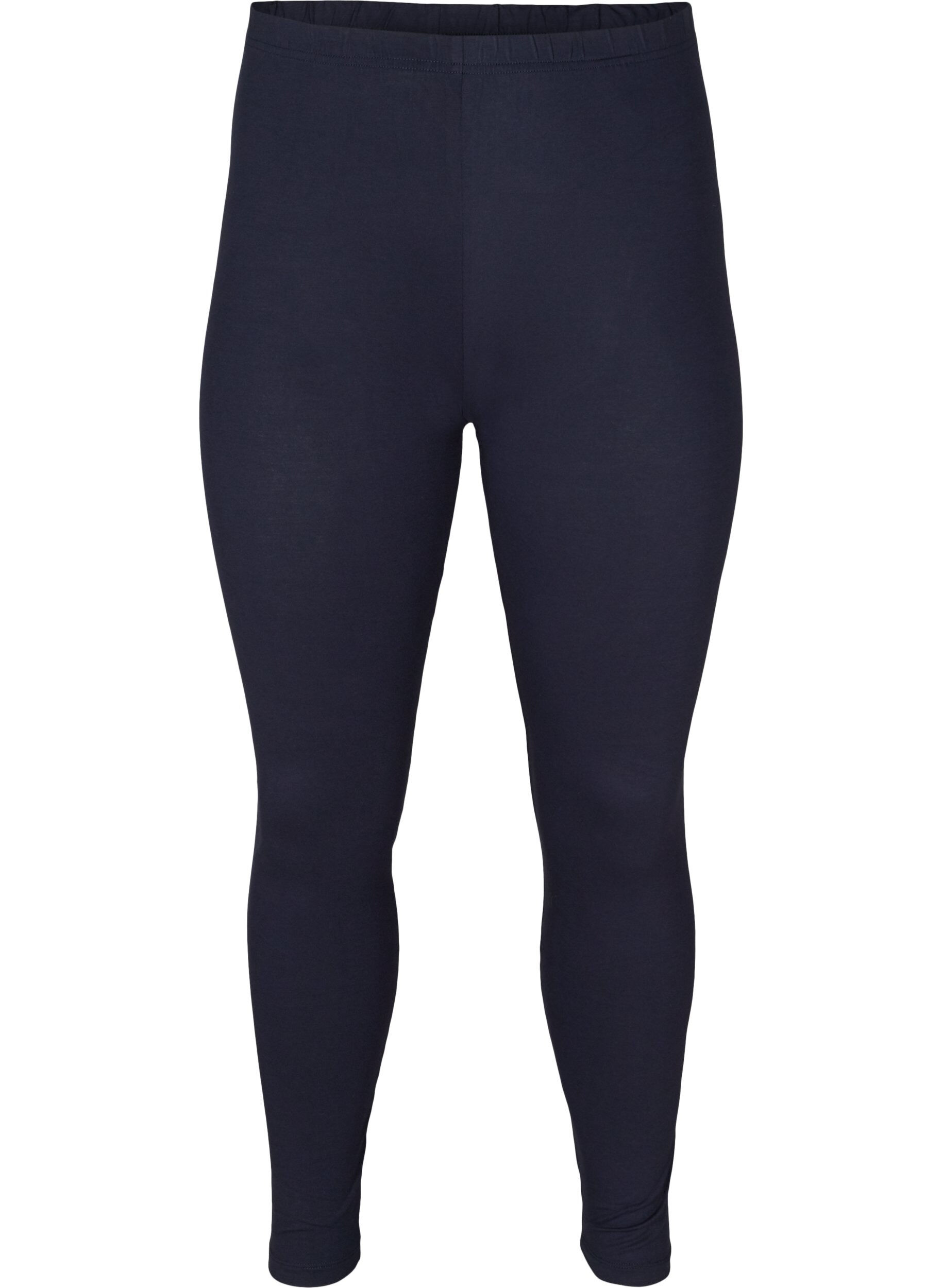 Zizzi Lange Basic Leggings, Night Sky, Packshot image number 0