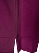 Lang&auml;rmelige Bluse aus Jersey mit Rundhalsausschnitt, Lila, Packshot image number 3