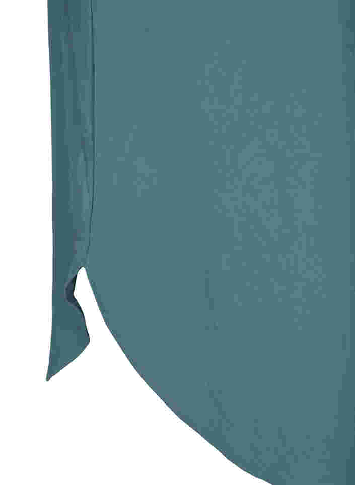 Langes Hemdkleid aus Viskose, Trooper, Packshot image number 3