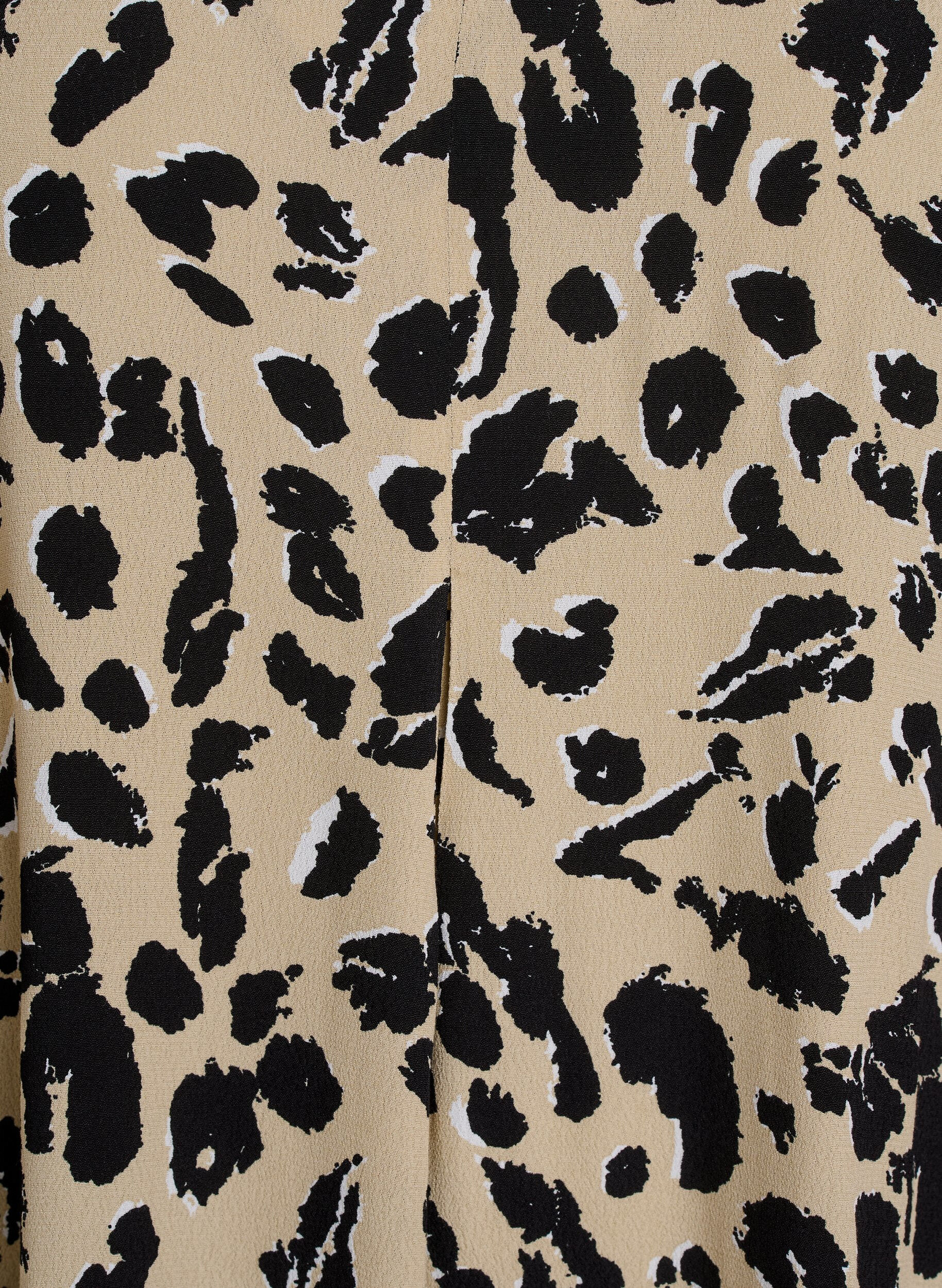 Zizzi A-Linien-Kleid aus Viskose, Beige, Packshot image number 2