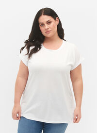2er-Pack kurzärmlige T-Shirts, Bright White / Black, Model