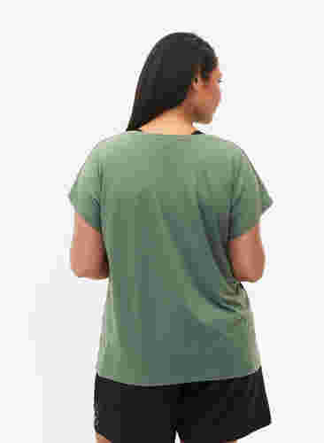 Trainingsshirt mit kurzen Ärmeln und Print, Laurel W. w. Print, Model image number 1